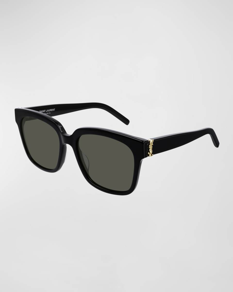 Square YSL Acetate Sunglasses