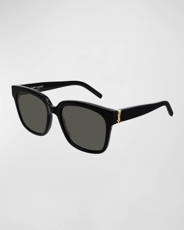 Square YSL Acetate Sunglasses