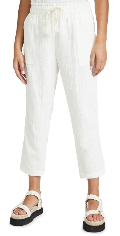 Madewell Lightestspun Beach Cover-Up Pants Lighthouse