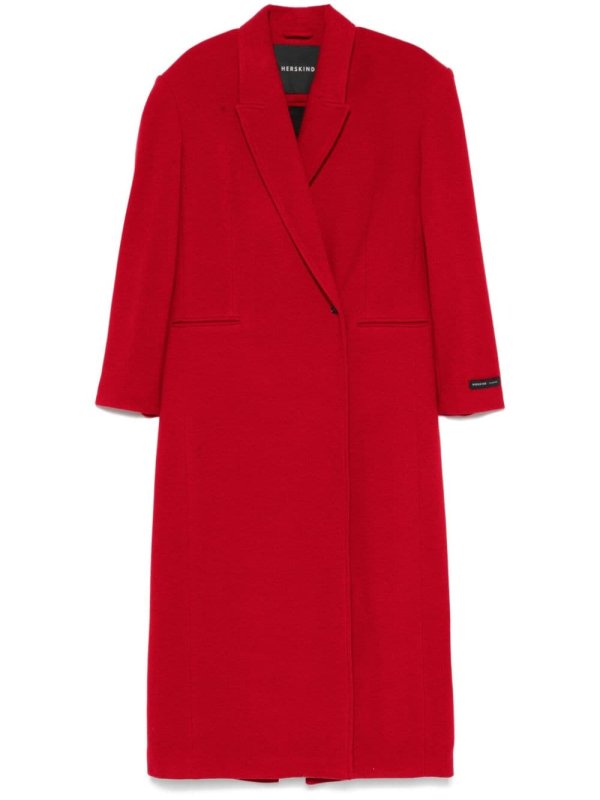 double-breasted coat