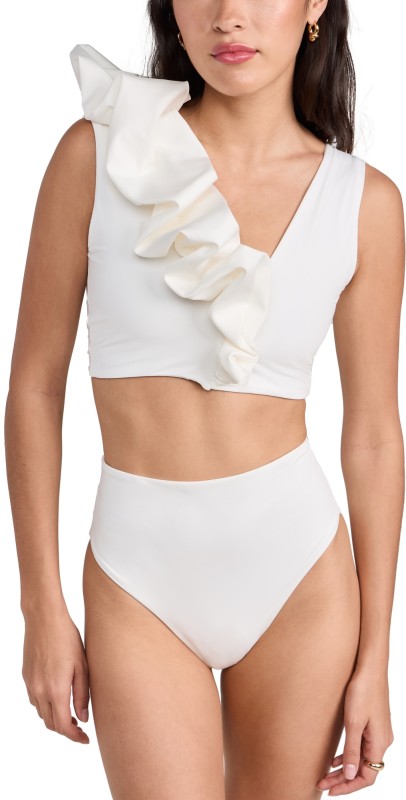 Maygel Coronel Rosa Bikini Set Off Whit