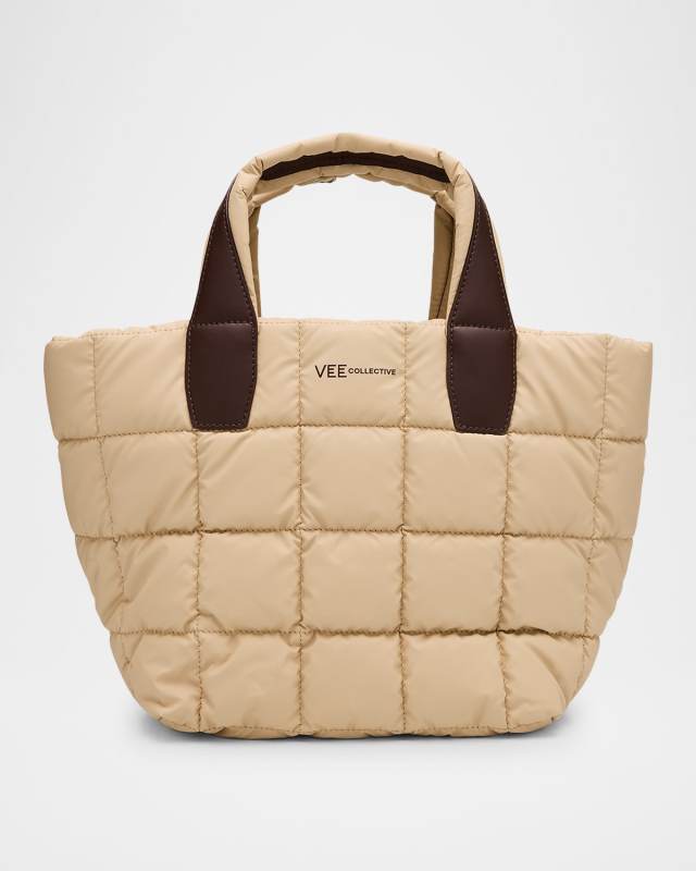 Porter Small Recycled Quilted Tote Bag
