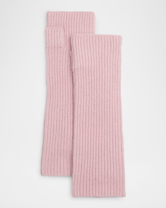 Ribbed Cashmere Handwarmers