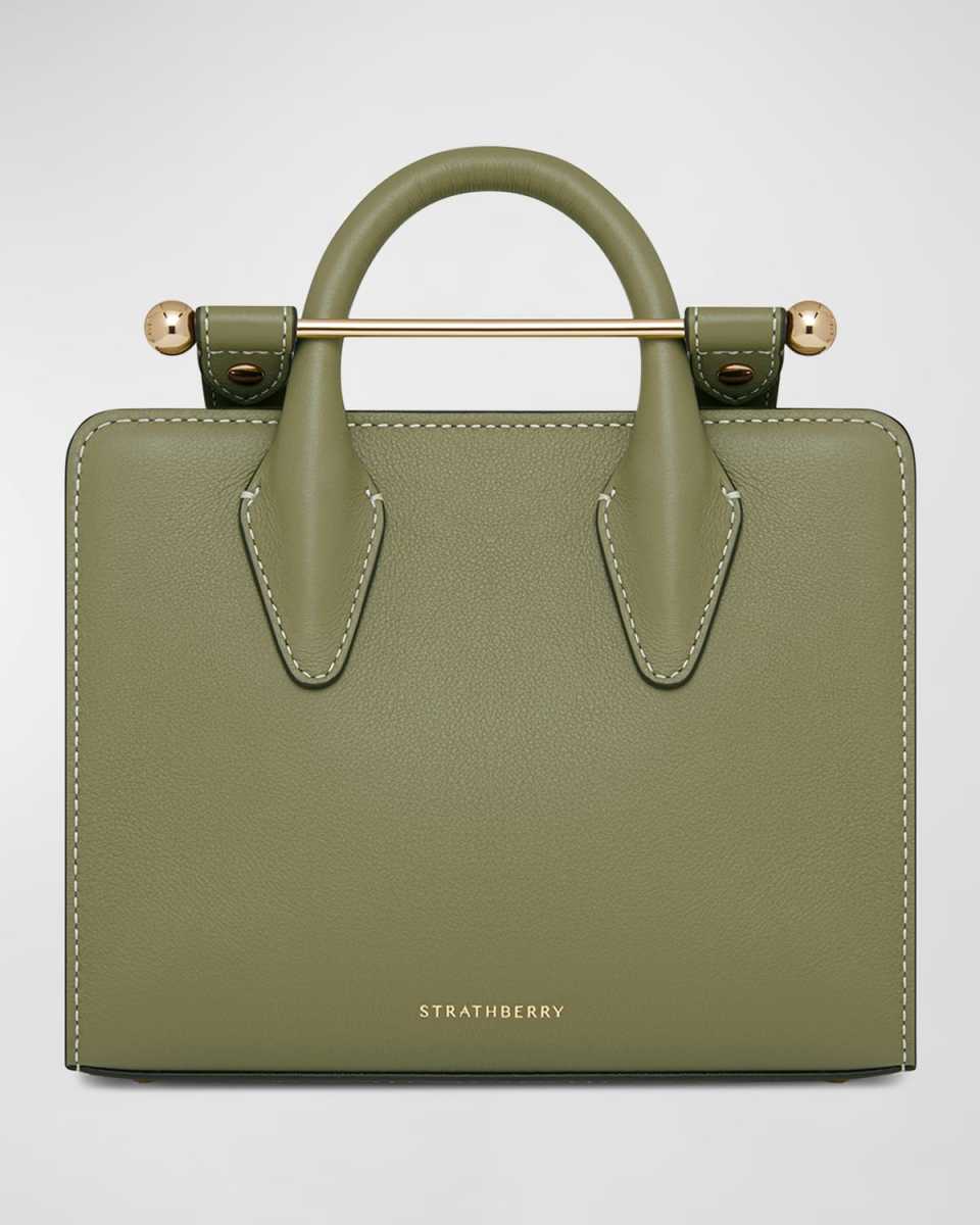 Nano Leather Tote Bag