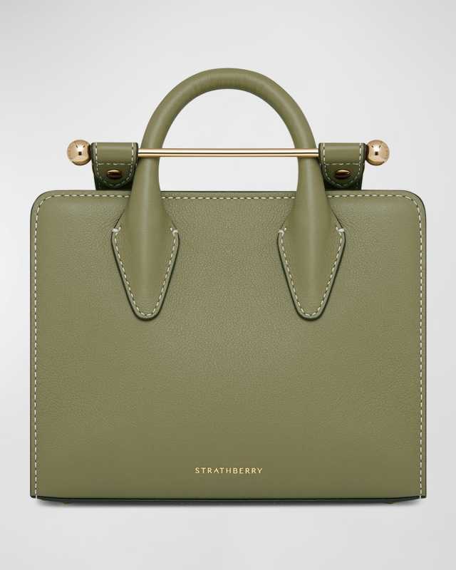 Nano Leather Tote Bag