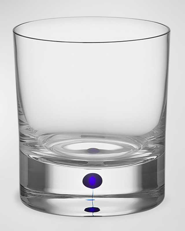 Intermezzo Blue Double Old-Fashioned Glasses, Set of 2