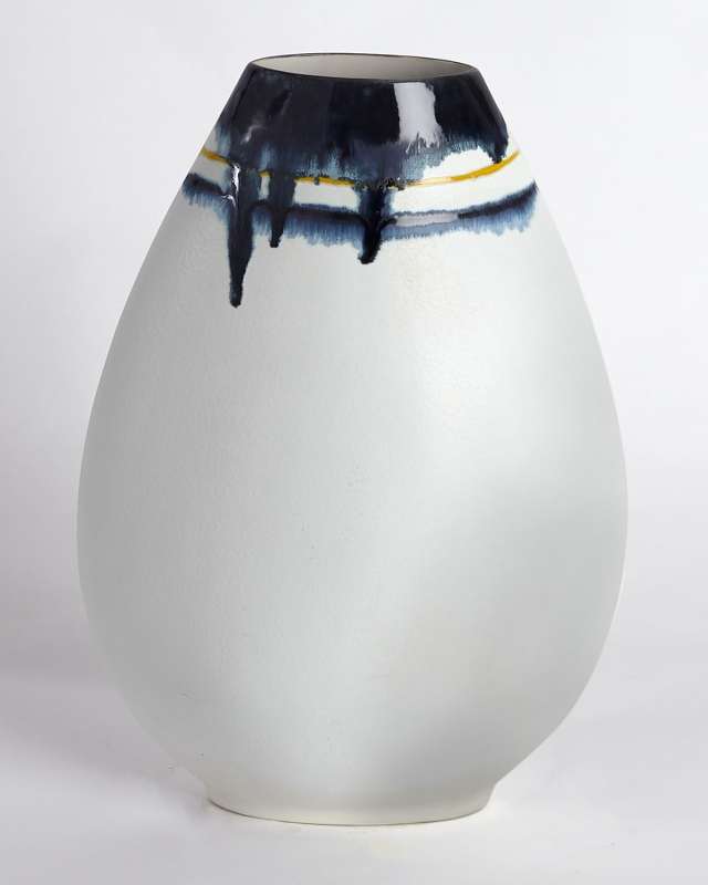 Small Glass Drip Vase