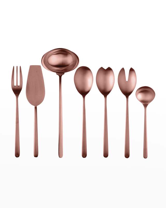 Linea Ice Bronze 7-Piece Server Set