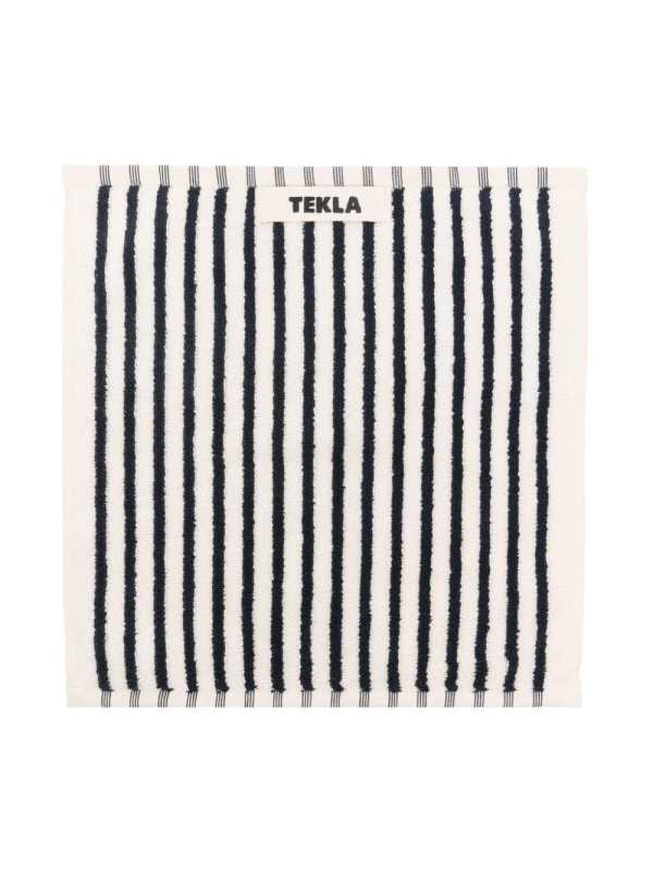 striped organic cotton towel (30cmx30cm)