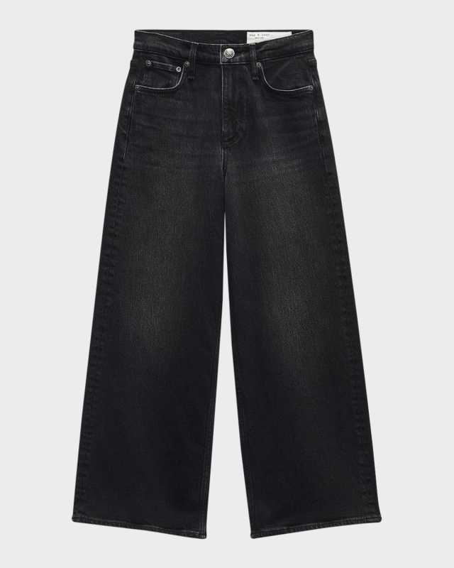Andi Ankle Wide-Leg Jeans