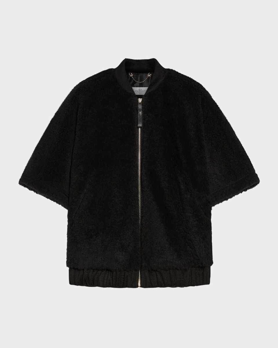 Briose Wool Blend Wrap Poncho