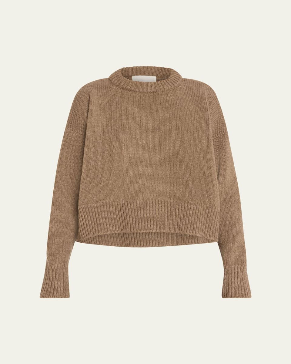 Avalanche Crop Wool Cashmere Sweat