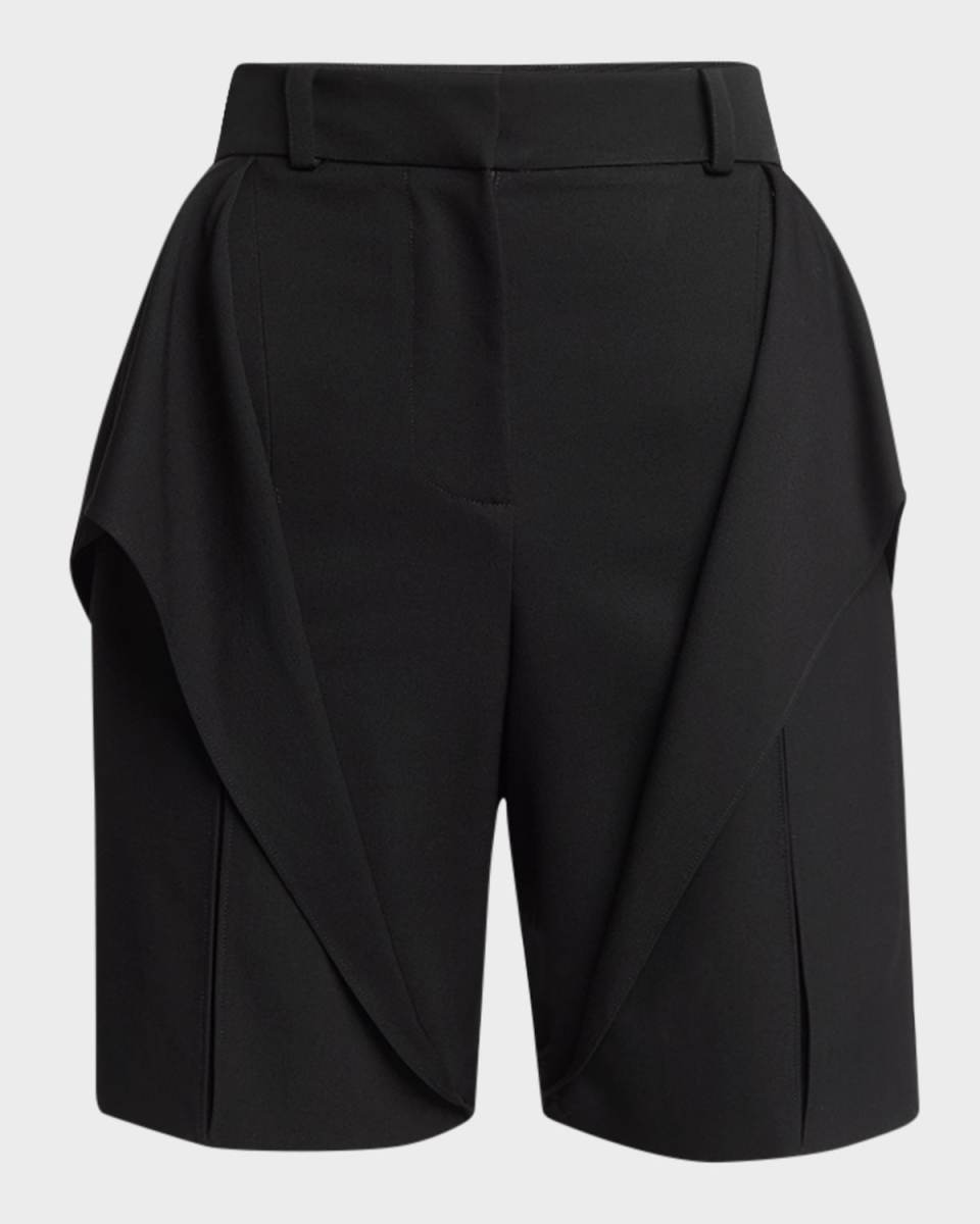 Sculptural Bermuda Shorts