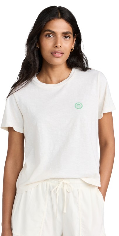 SUNDRY Crew Neck Tee Cream