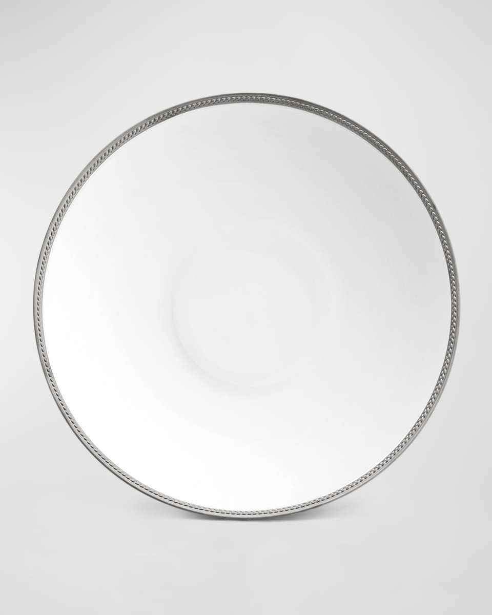Soie Tressee Platinum-Plated Coupe Bowl