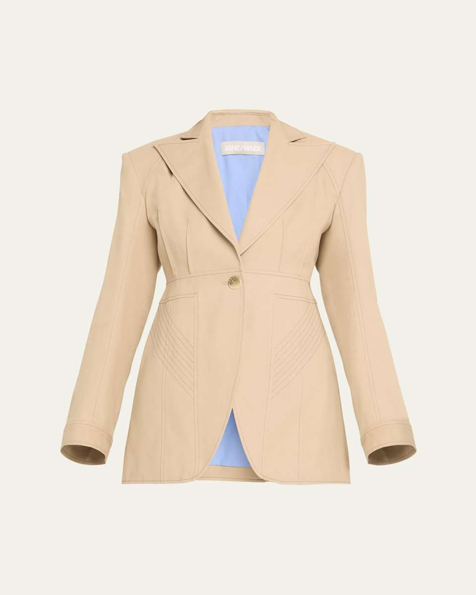 Brut Single-Breasted Blazer