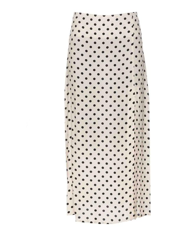 Mar De Margaritas Jupe Midi - Blanc