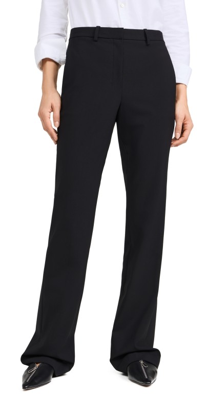 Theory Slim Trousers Black