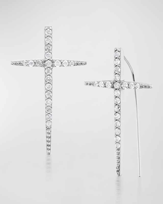 Baby Cross Stick Earrings