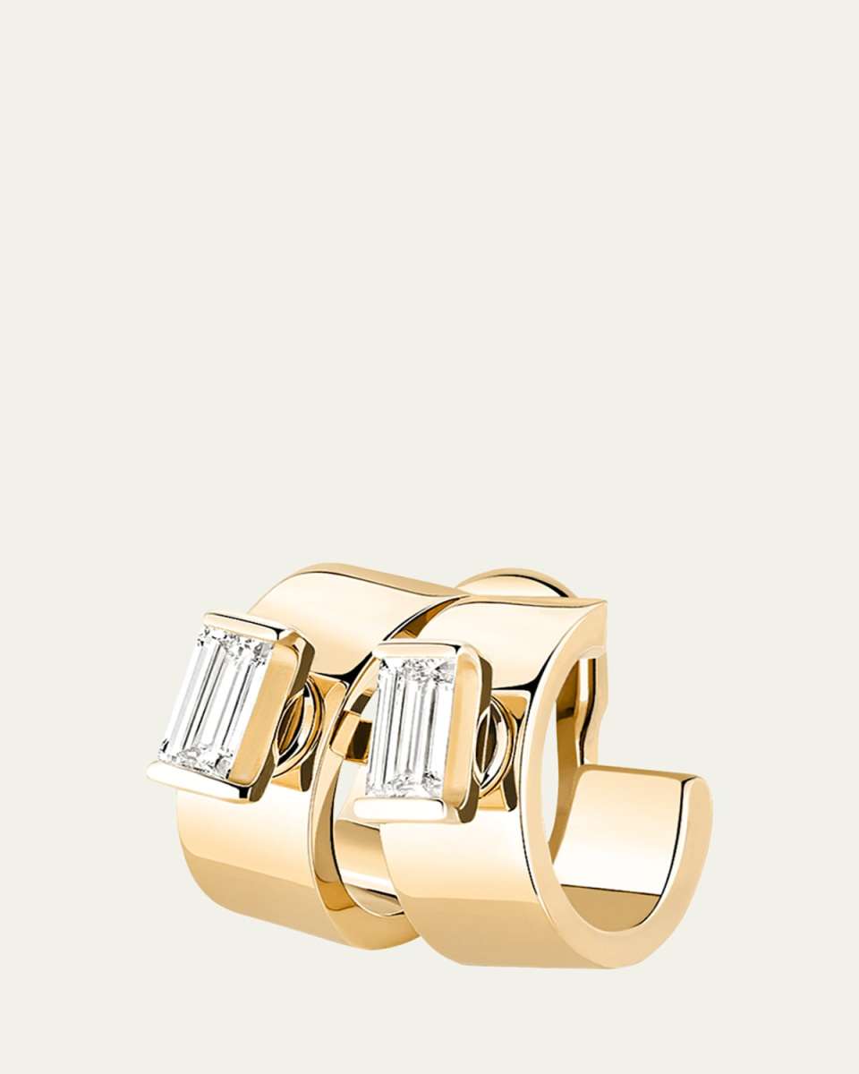 18K Dinner Date Ear Clip, Single