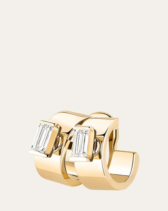 18K Dinner Date Ear Clip, Single