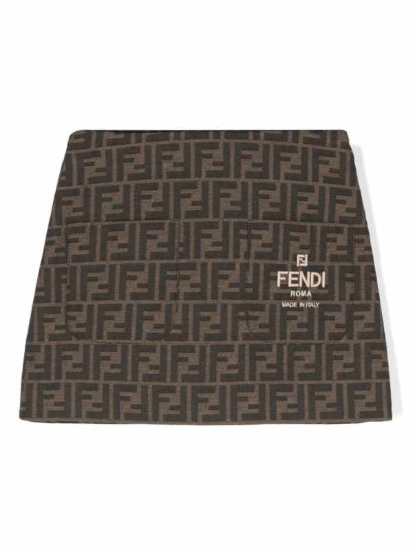 FF jacquard skirt