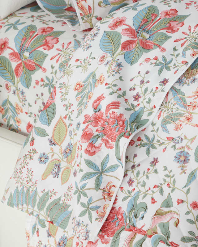 Pomegranate King Flat Sheet