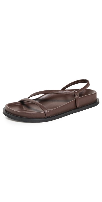 St. Agni Twist Sandals Chocolate