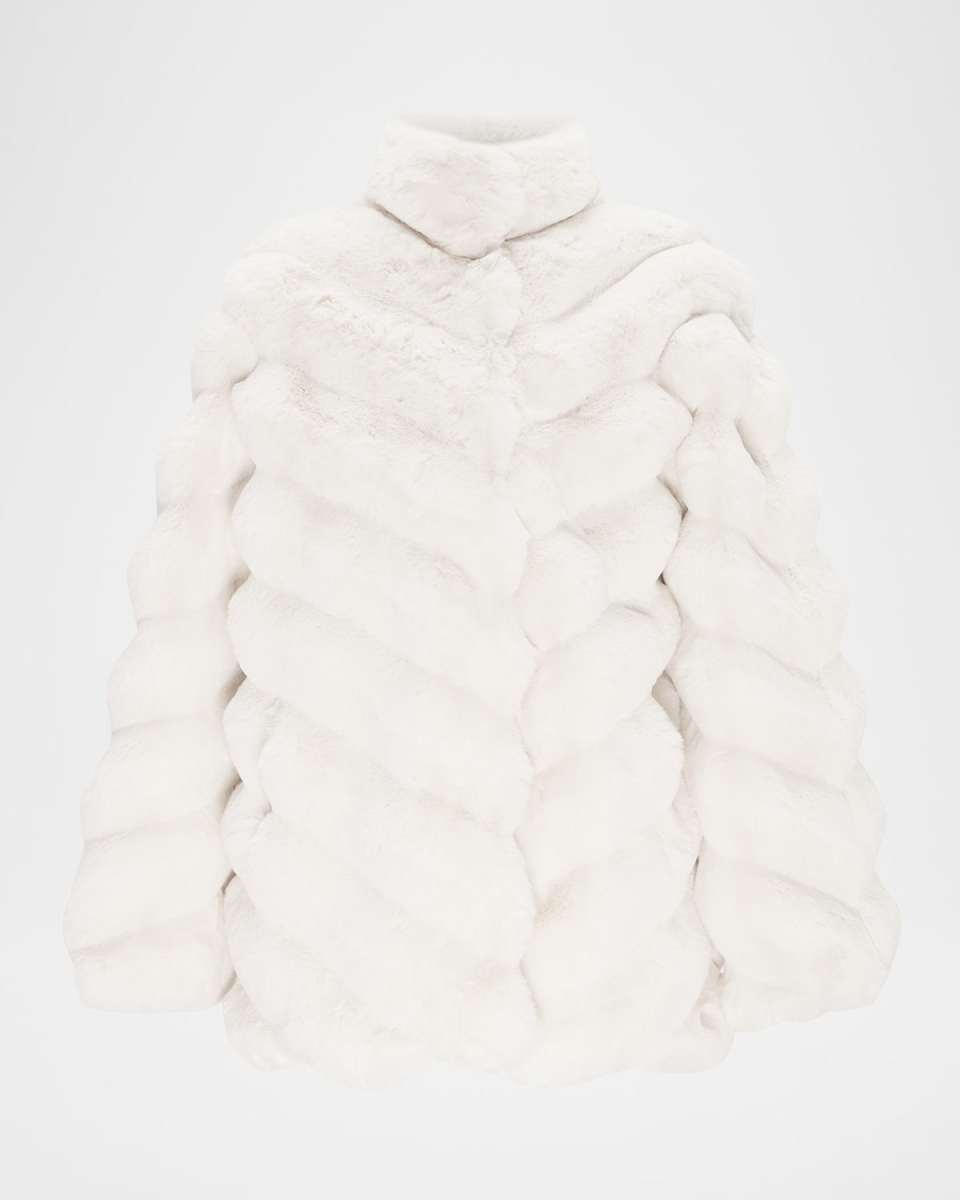 Chinchilla Faux Fur Jacket