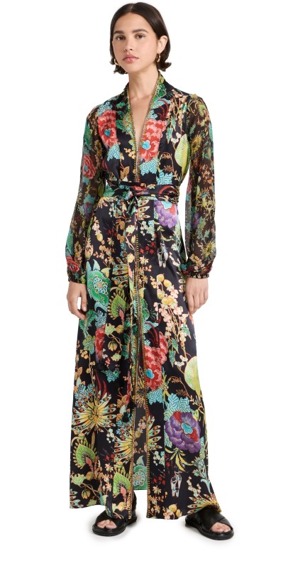 Figue Solana Dress Tigerlily Multi Black