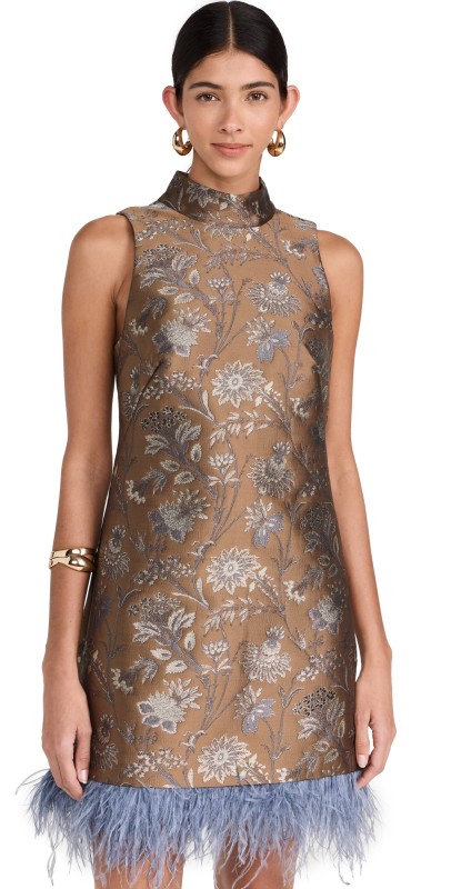 Cara Cara Tay Dress Jacquard Garden