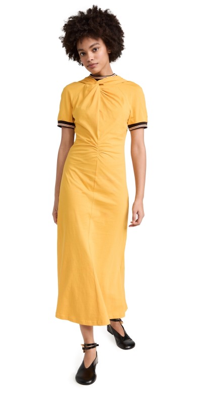 Wales Bonner Wing Dress Turmeric