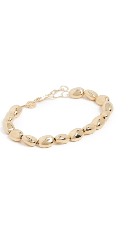 Jennifer Zeuner Jewelry Poppy Bracelet Yellow Vermeil