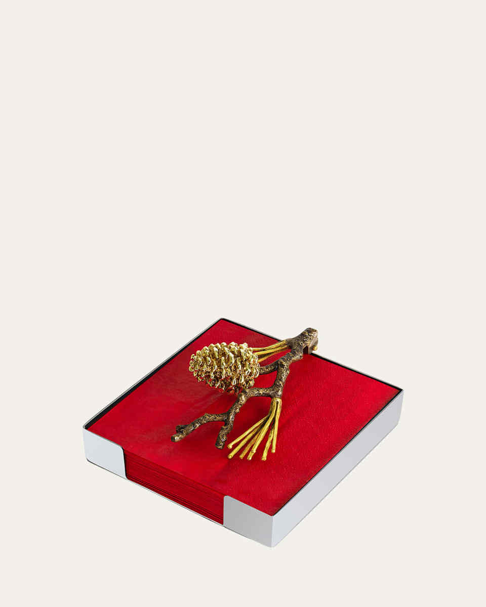Pine Cone Cocktail Napkin Holder