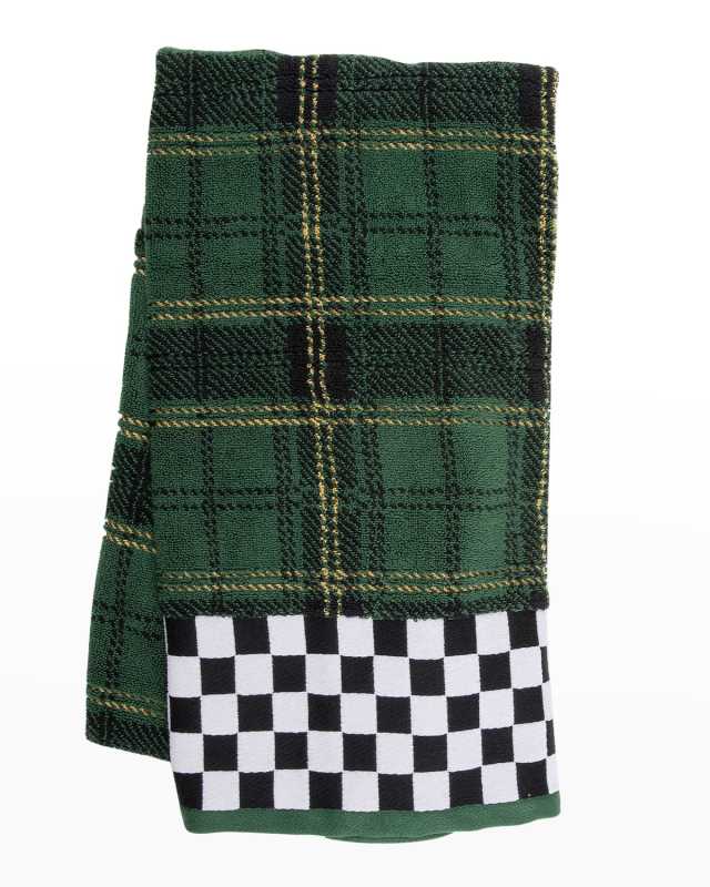 Evergreen Plaid Bath Towel