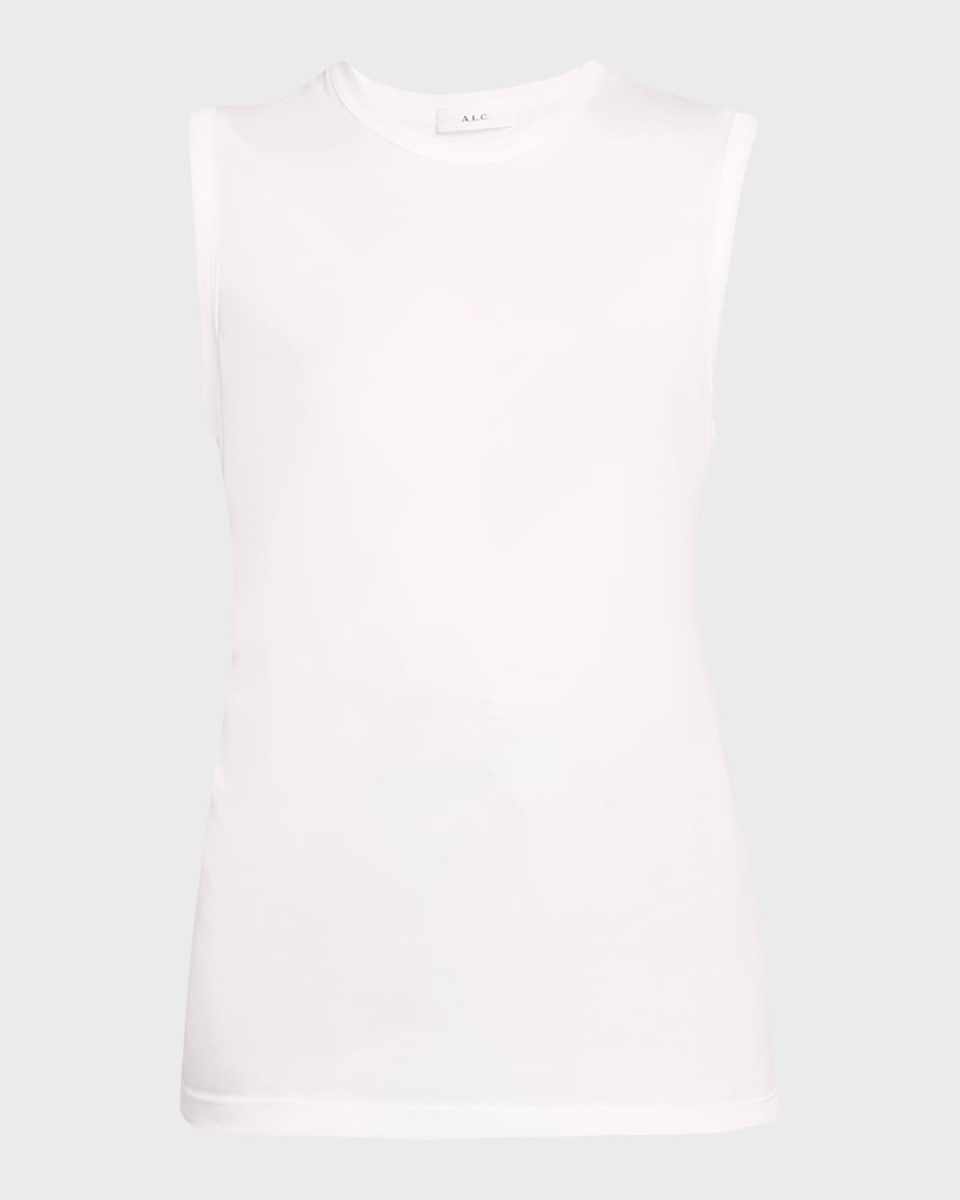 Zoey Cotton Ruched Top