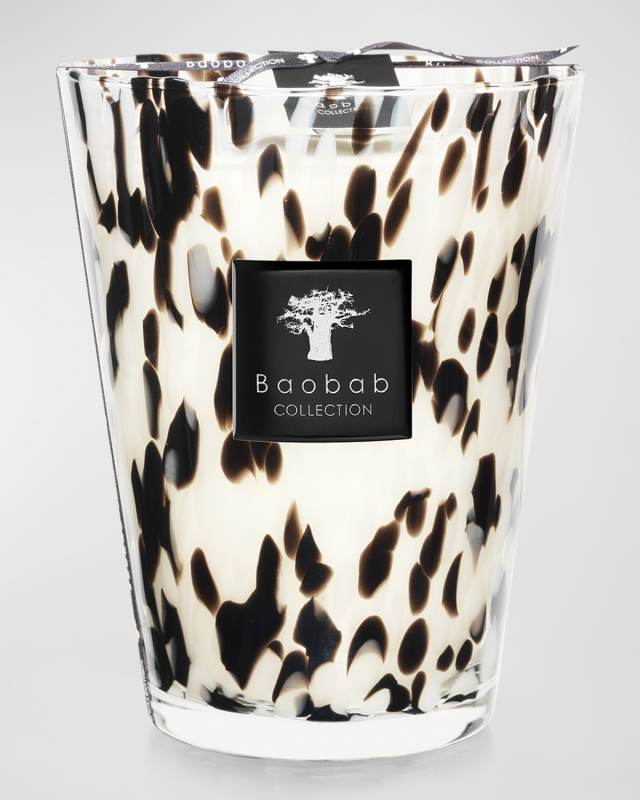 Black Pearls Scented Candle, 9.4"