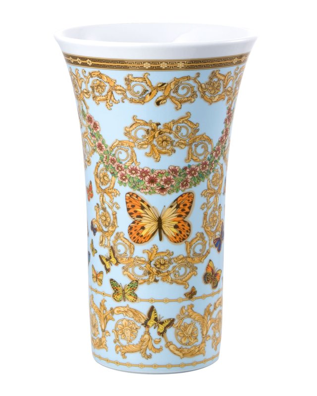 Butterfly Garden 13.5" Vase