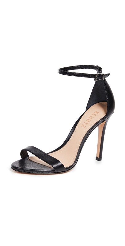 Schutz Cadey Lee Sandals Black