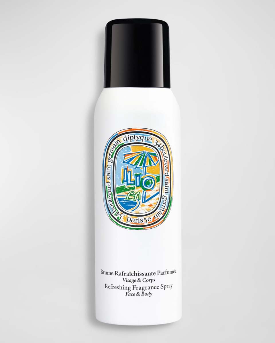 Ilio Summer Face And Body Mist, 3.4 oz.