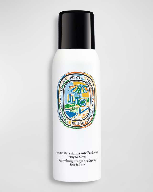 Ilio Summer Face And Body Mist, 3.4 oz.
