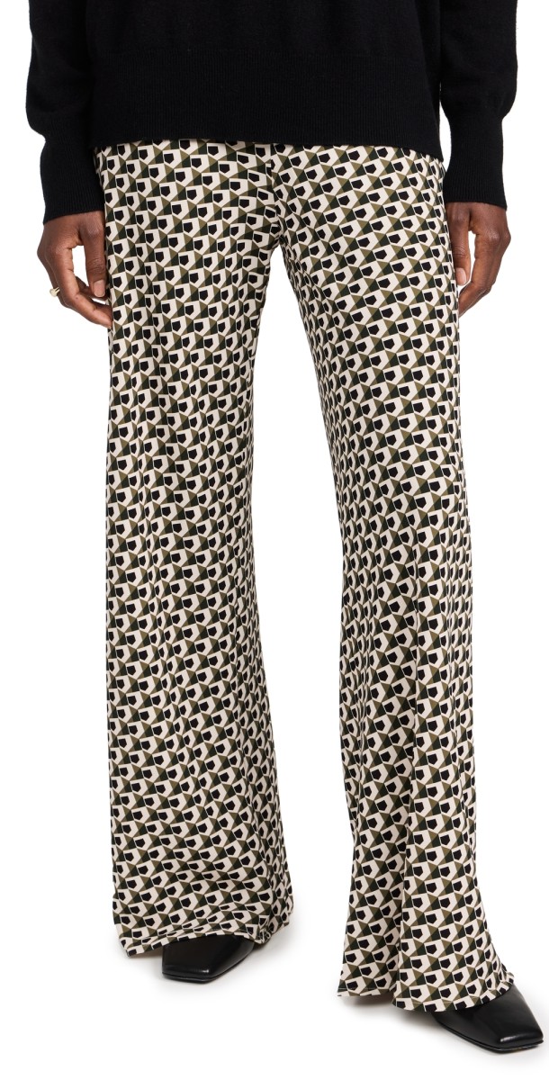 La Ligne Colby Pants Brass/Ivory/Olive