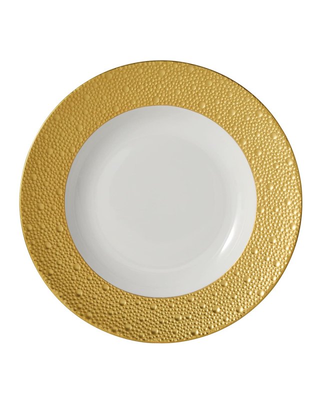 Ecume Golden-Rimmed Soup Serving Bowl