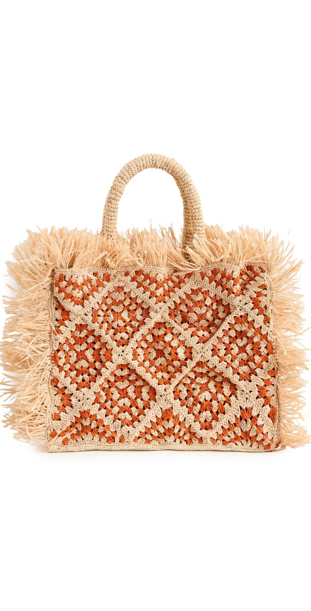Eilaf Crochet Najoom Tote Orang
