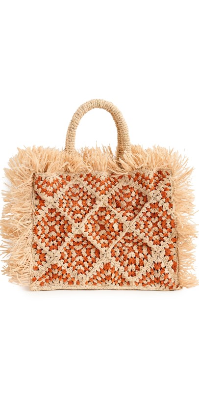 Eilaf Crochet Najoom Tote Orang