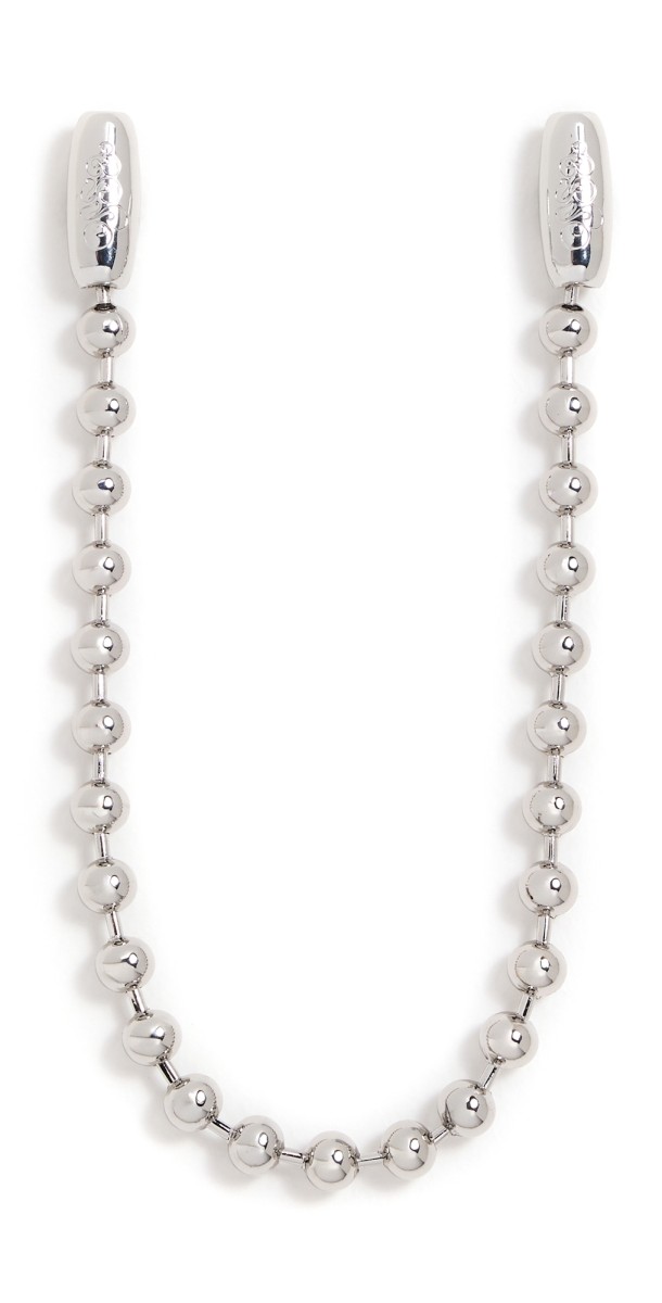 Ossa Ballchain Mini Wristlet Rhodium