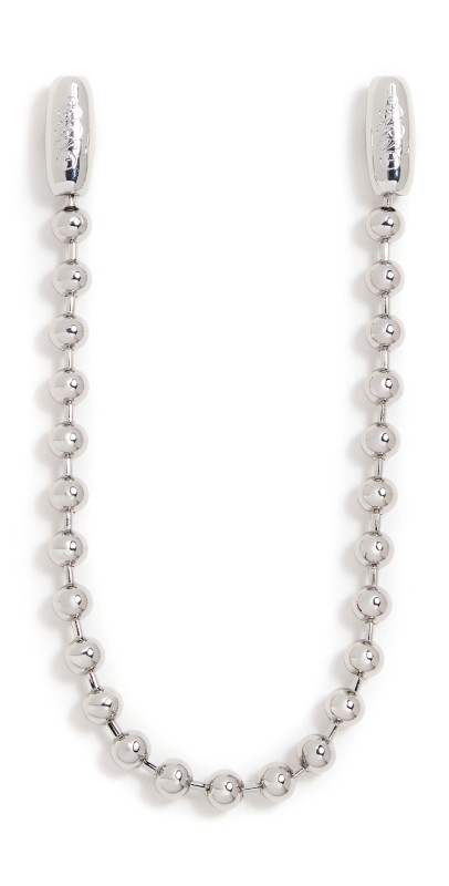 Ossa Ballchain Mini Wristlet Rhodium