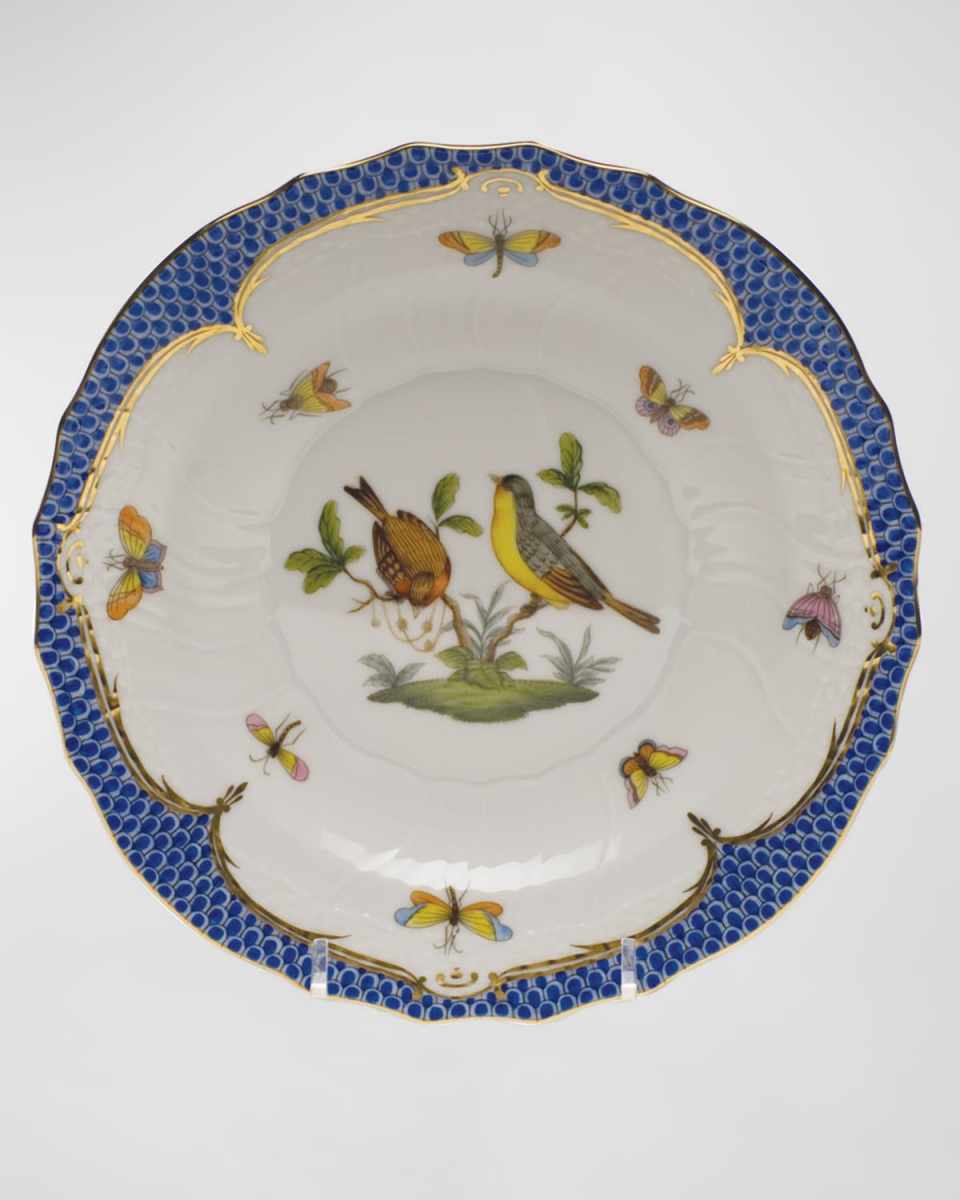 Rothschild Blue Motif 07 Salad Plate