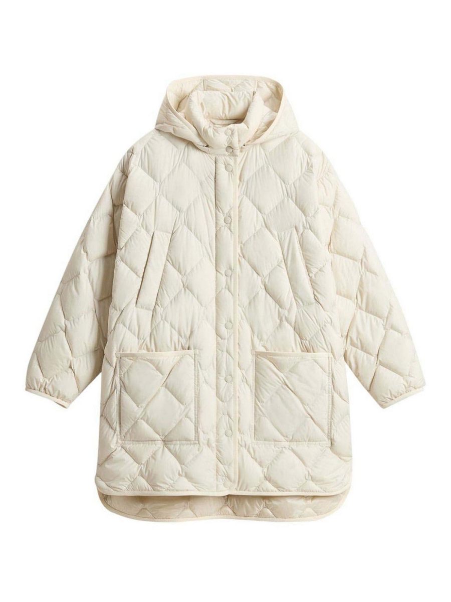 Woolrich Manteau Court - Beige
