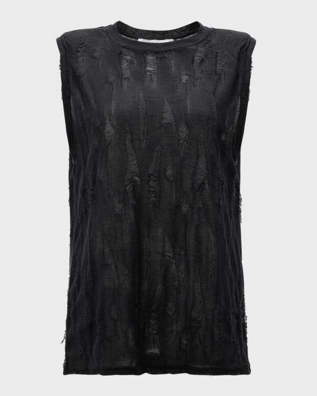 Haice Distressed Tank Top